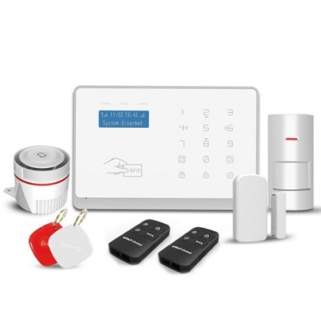 Domácí alarm Secutek SWD-WM3FX s GSM a WiFi 