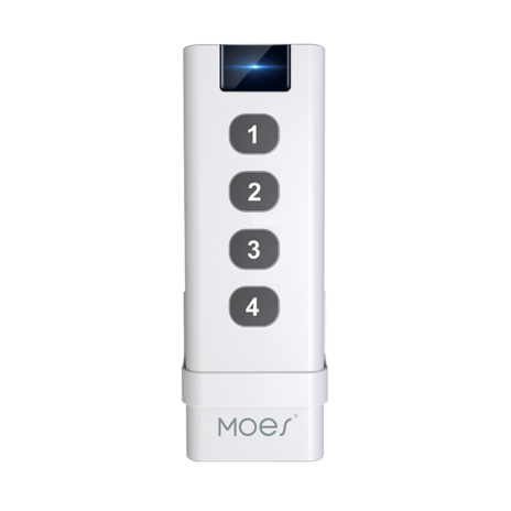 WiFi ZigBee dálkový ovladač Tuya Smart od Moes s hlasovým ovládáním 