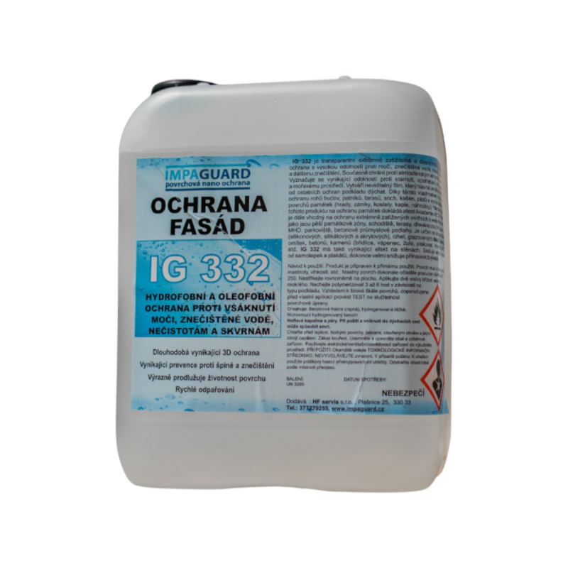 IMPAGUARD IG 332 Hydrofobní a oleofobní polymer zabraňující vsáknutí moči 5 l