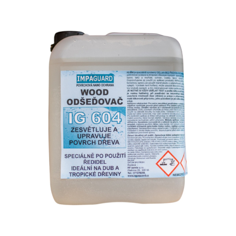 Impaguard IG 604 - Gelový odšeďovač dřeva - koncentrát 5 l