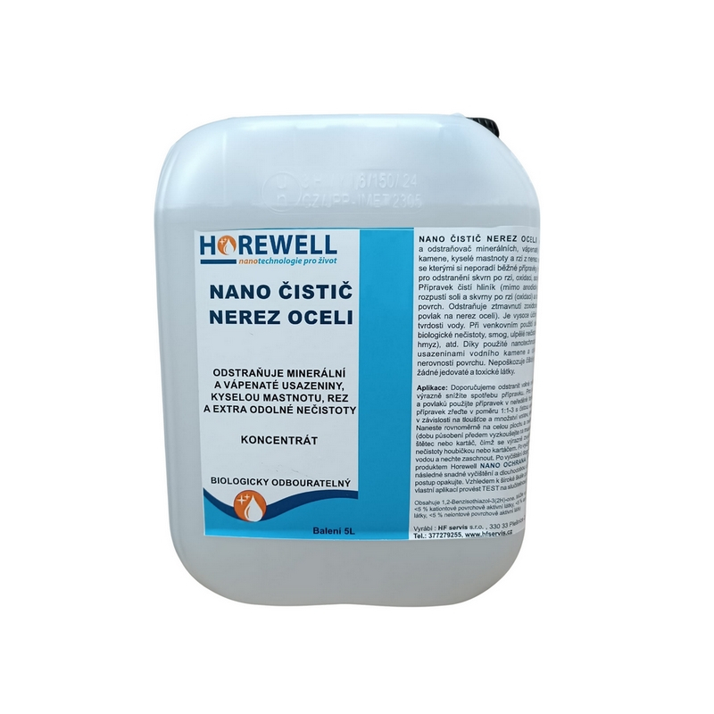 Horewell Nano čistič nerez oceli 5 l
