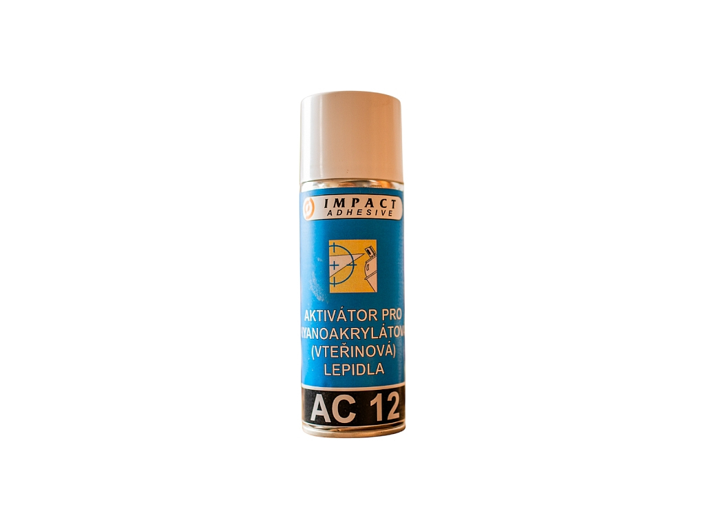 IMPACT ADHESIVE AC 12 - Kyanakrylátový aktivátor pro citlivé plasty 200 ml