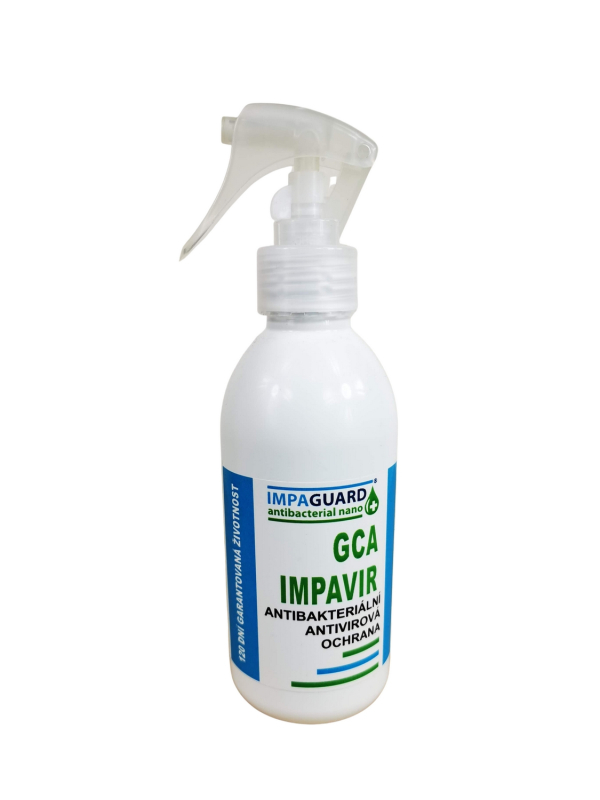 IG GCA IMPAVIR - Nanopolymerová antivirová a antibakteriální ochrana | atest 120 dní 200 ml