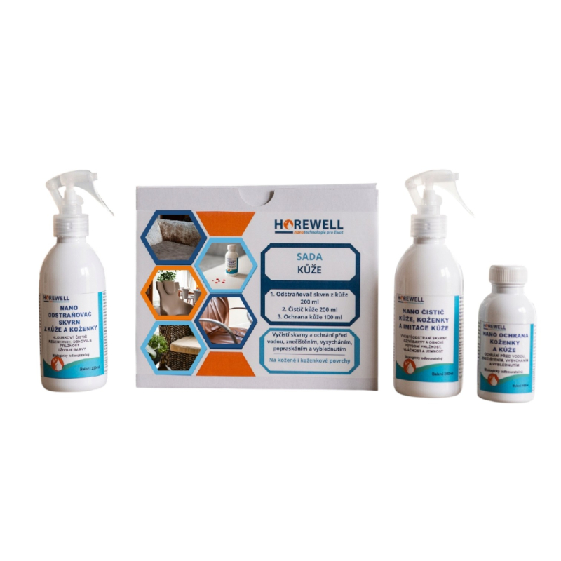 Horewell Nano Sada Kůže Sada 2x200 ml, 1x100 ml