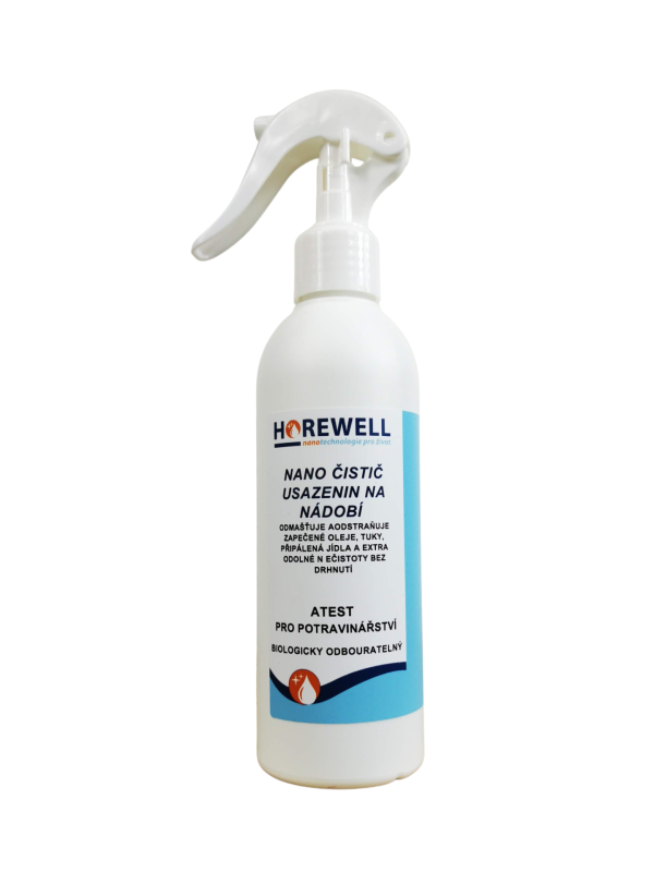 Levně Horewell Nano čistič usazenin na nádobí 250 ml Dárek Nano hadřík z mikrovlákna