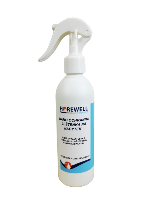 Levně Horewell Leštěnka na nábytek 250 ml Dárek Nano hadřík z mikrovlákna