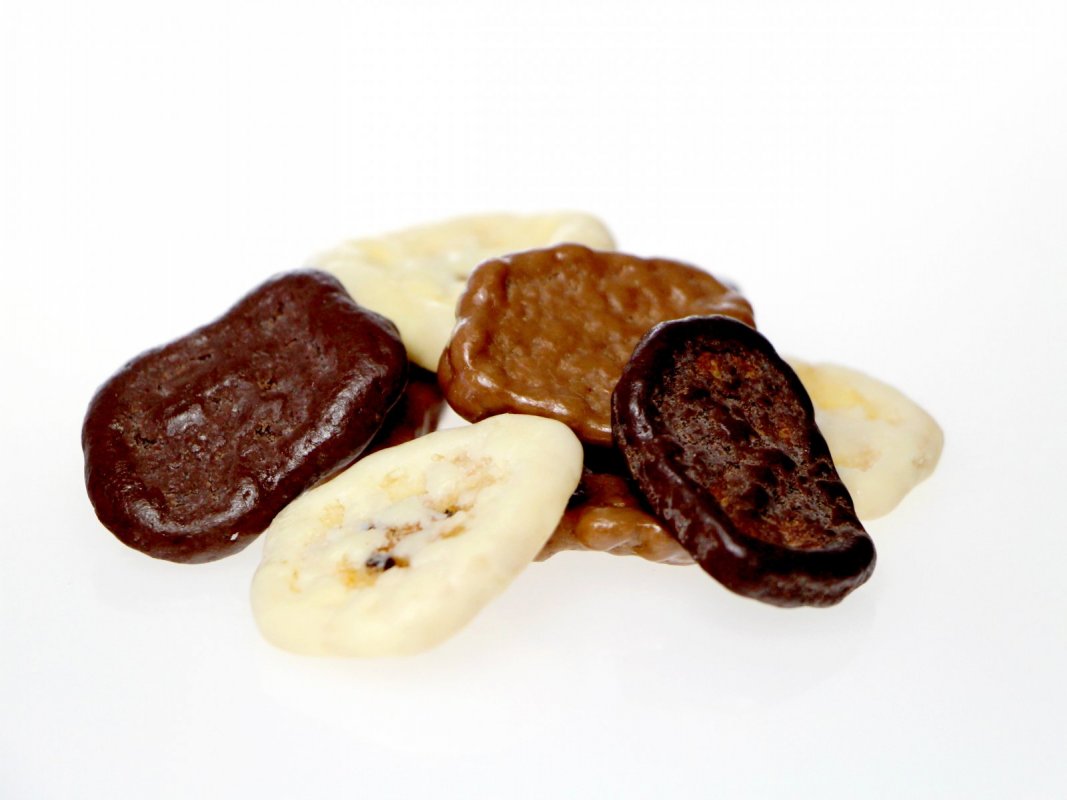 Banán chips MIX čokoláda a jogurt
