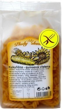 Těstoviny kukuřično-quinoová vřetena