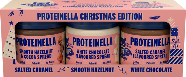 HealthyCo Proteinella - CHRISTMAS EDITION - SET 3KS