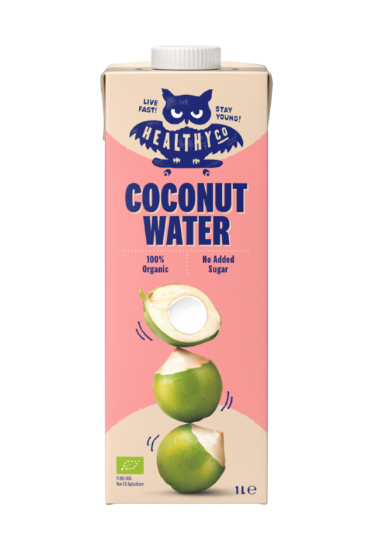 HealthyCo ECO Kokosová voda 1l