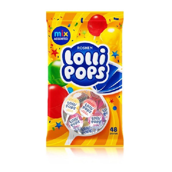 Lízátka Lollipops Yoghurt 920 g