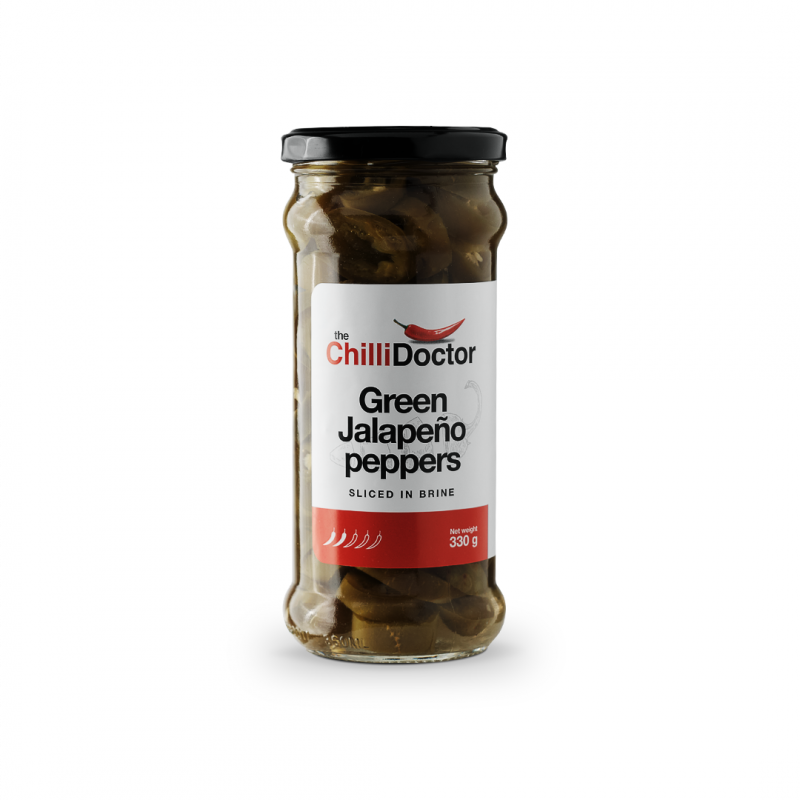 Nakládané Green Jalapeño chilli papričky, krájené 330 g
