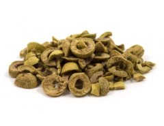 Sušené zelené olivy plátky 100 g