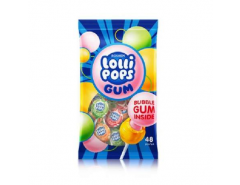 Lízátka Lollipops Gum fruit mix 920 g