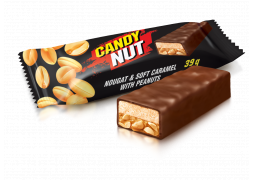 Candy Nut bar s nugátom, karamelom a arašidmi 1 kg