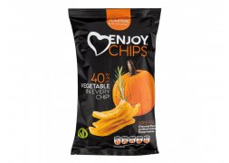 Smažené bramborové chipsy s dýní a rozmarýnem XL 120 g