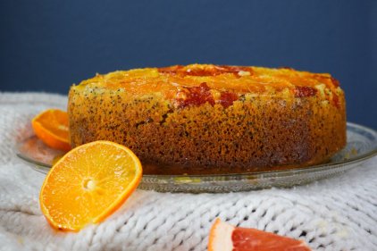 Obrácený koláč s citrusy