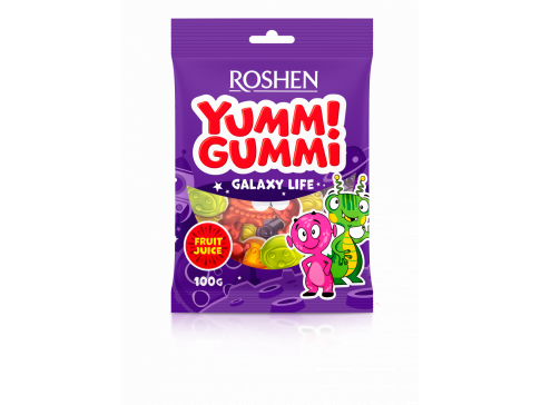 Bonbóny Yummi-Gummi - galaxia 100 g 