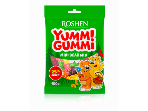 Želé cukríky Yummi-Gummi - medvedíky 100 g 
