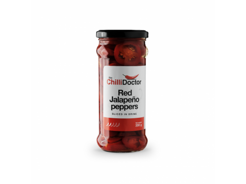 Nakládané Red Jalapeño chilli papričky, krájené 330 g 