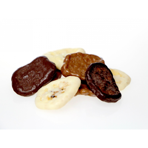 Banánový chips MIX čokoláda a jogurt 