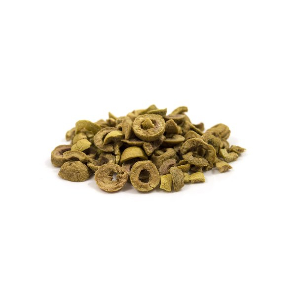 Sušené zelené olivy plátky 100 g 