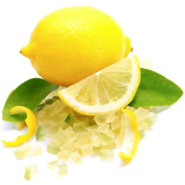 Kandovaná citrónová kůra 