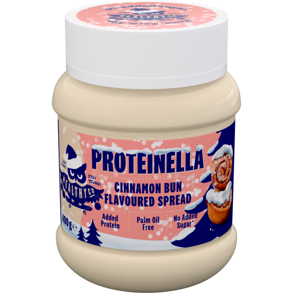 HealthyCo Proteinella - cinnamon bun / skořice 400 g 
