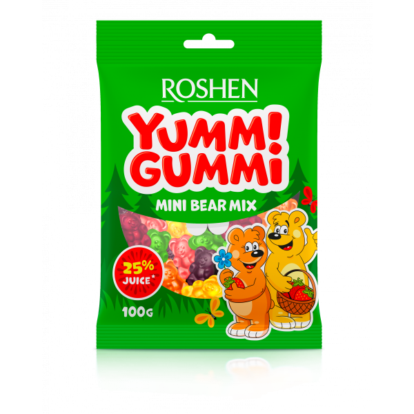 Želé cukríky Yummi-Gummi - medvedíky 100 g 
