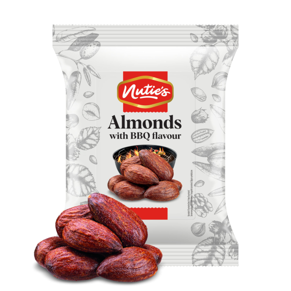 Pražené mandle s příchutí BBQ 100 g 