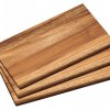 Kesper Krájecí prkénko akátové dřevo, 3ks balení 23 x 15 cm