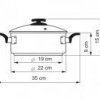 Kolimax Rendlík Comfort s poklicí, průměr 22 cm, objem 3.0 l