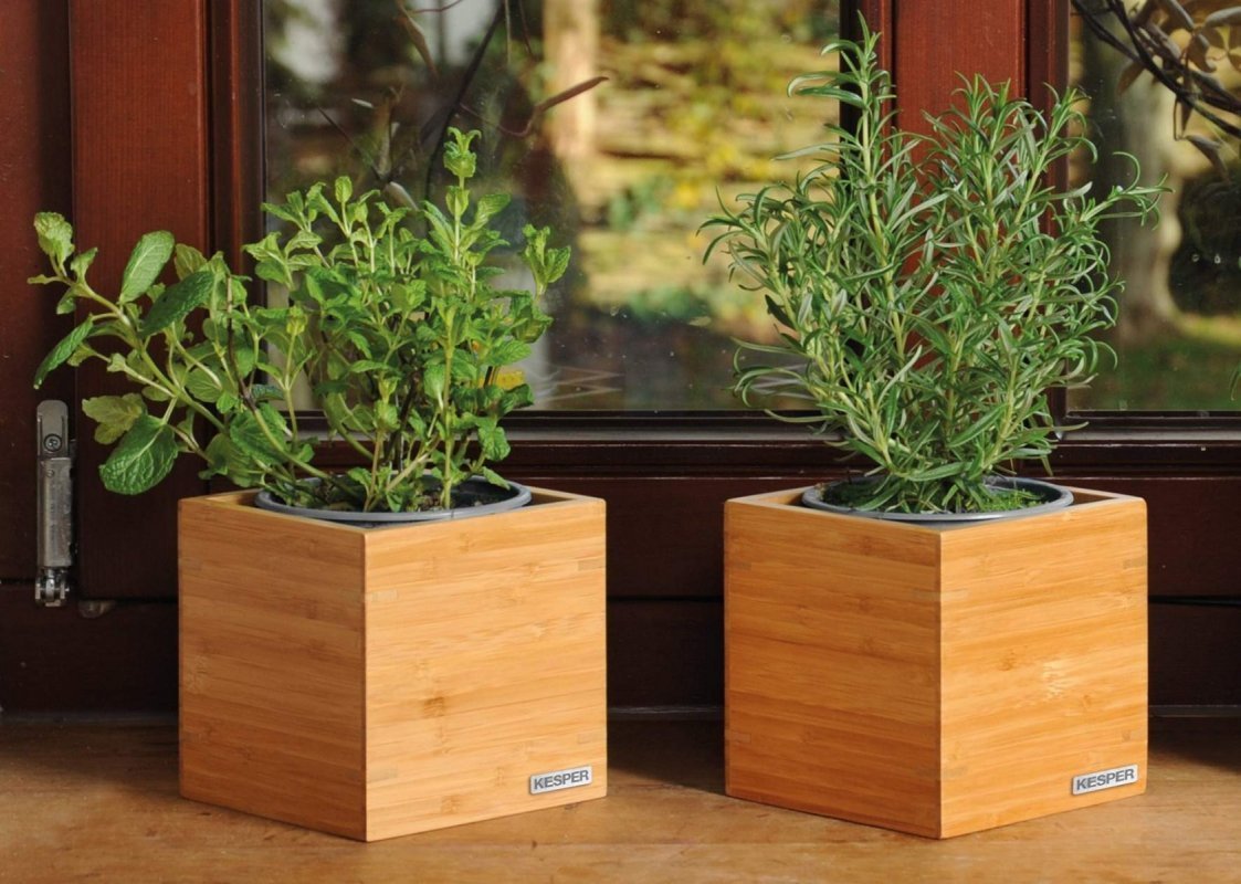 Kesper Box z bambusu 13 x 13 cm