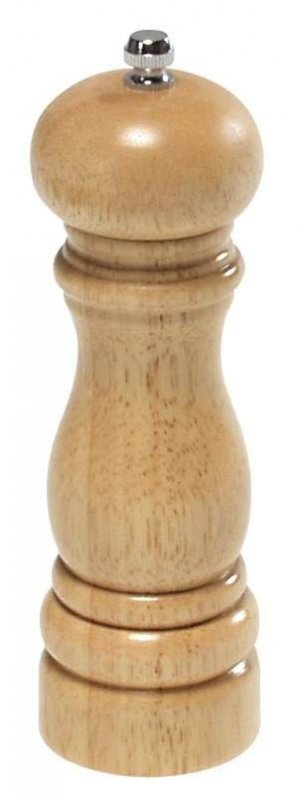 Kesper Mlýnek na pepř 16,5 cm, gumovníkové dřevo, lakovaný