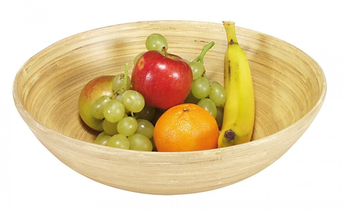 Kesper Bambusová miska na ovoce, průměr 25 cm, výška 8 cm