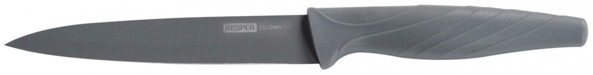 Kesper Univerzální kuchyňský nůž, šedý 12,5 cm