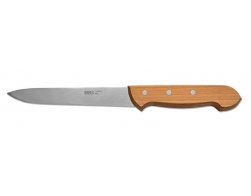 KDS Nůž řeznický středošpičatý dřevo buk 17,5 cm