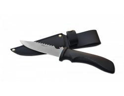 KDS Nůž tábornický 4,5 Rambo - pilka s pouzdrem