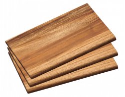 Kesper Krájecí prkénko akátové dřevo, 3ks balení 23 x 15 cm