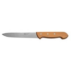 KDS Nůž řeznický středošpičatý dřevo buk 17,5 cm