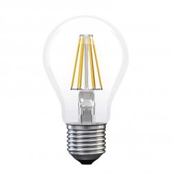 LED žárovka Filament A60 6W E27 teplá bílá