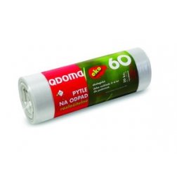 ECO - pytle do odpadkových košů BIO 60l/20ks 60x72cm 14my... -…