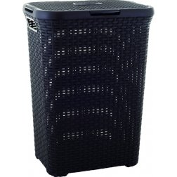 Koš na prádlo Curver Rattan 60 l hnědý