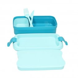 LUNCH & GO box - modrý