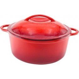 Litinový hrnec s poklicí Queen Lite 24 cm 3,8 l, vyrobeno pro Belis