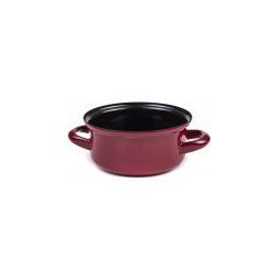 Rendlík smaltovaný Belis Standard Bordo 14 cm 0,75 l