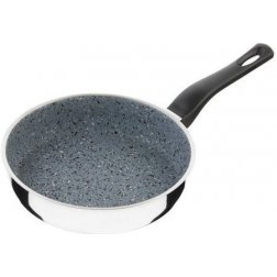 Pánev 22cm s rukojetí, GRANITEC, šedá
