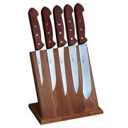 KDS Stojan magnetický s 5 noži Bubinga