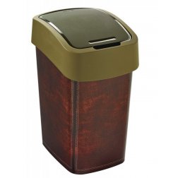 FLIPBIN 25L odpadkový koš - LEATHER
