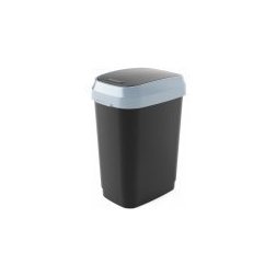Koš odpadkový Kis Dual Swing Bin M 25 l černý